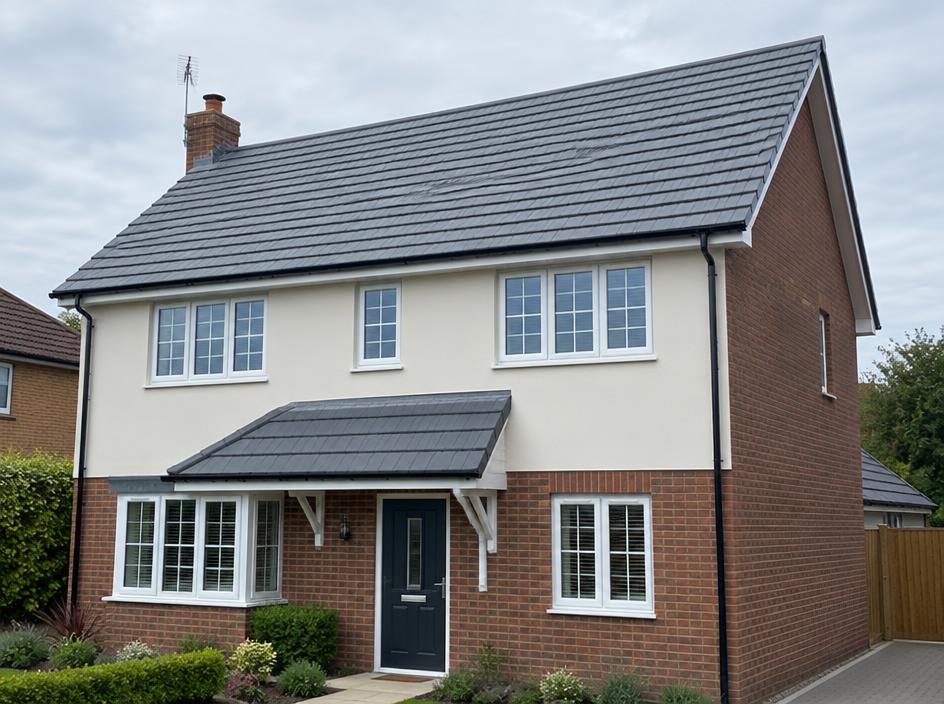 New tiled roof completed by Harris & Son
